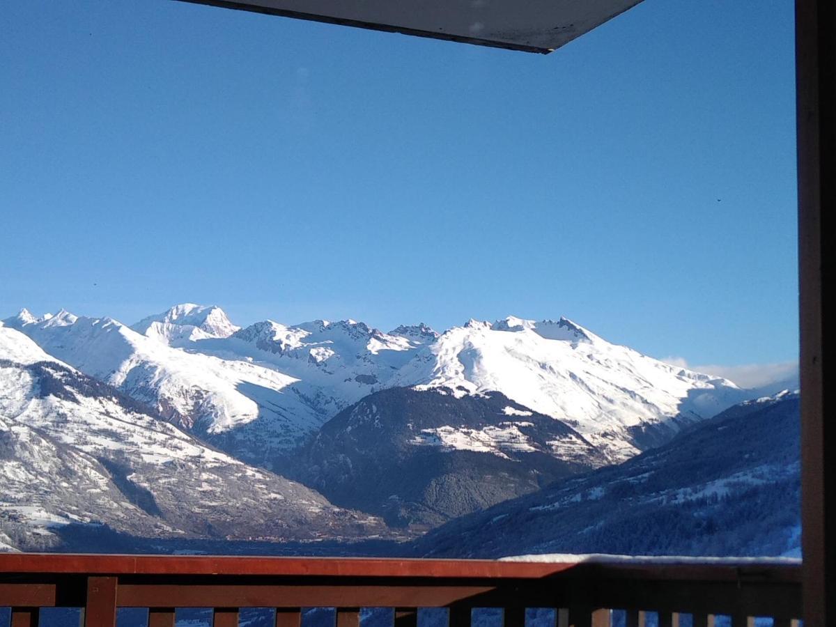 Ferienwohnung Montchavin La Plagne, Pistes 50M, Balcon Vue Mont Blanc Exterior foto