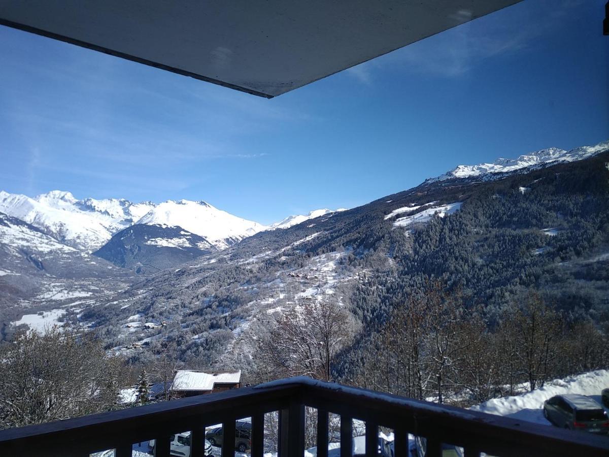 Ferienwohnung Montchavin La Plagne, Pistes 50M, Balcon Vue Mont Blanc Exterior foto